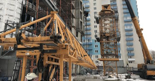 Демонтаж башенного крана в Ленинске-Кузнецком - услуги по демонтажу от Сварной-Лнн от 1532 руб.
