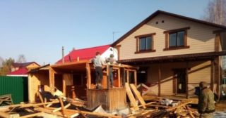 Демонтаж частных домов Ленинск-Кузнецкий, цена от 1583 руб.